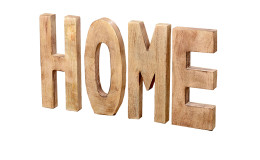 Deko-Schriftzug Home 4-tlg.