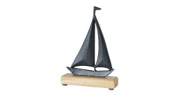 Dekoaufsteller Boot Abigail 22 cm