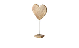 Herzständer Zino 45 cm aus Holz