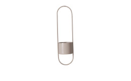 Pflanztopf Anthea 46 cm in beige aus Eisen