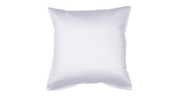 Mako-Satin Kissenbezug Colors, in der Größe 80 x 80 cm und in einer Farbausführung weiß