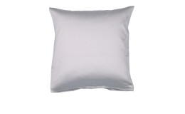 Mako-Satin Kissenbezug Colors in der Größe 40 x 40 cm und in der Farbausführung silber