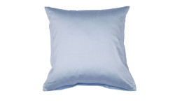 Mako-Satin Kissenbezug Colors, in der Größe 40 x 40 cm und in der Farbausfürhung blau