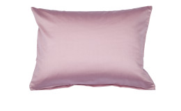 Mako-Satin Kissenbezug Colors, in der Größe 40 x 60 cm und in der Farbauführung rosa