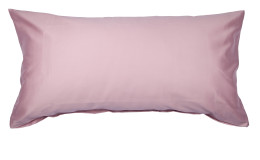 Mako-Satin Kissenbezug Colors, in der Größe 40 x 80 cm und in der Farbausführung rosa
