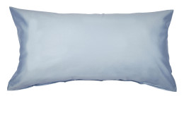 Mako-Satin Kissenbezug Colors, in der Größe 40 x 80 cm und in der Farbausführung blau