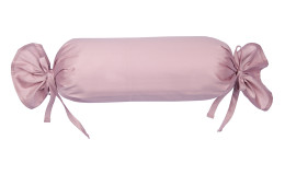 Mako-Satin Kissenbezug Colors, in der Größe 15 x 40 cm und in der Farbausführung rosa