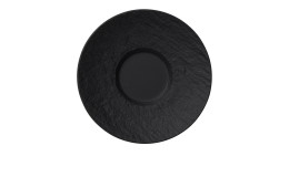 Mokka-/Espresso-Untertasse Manufacture Rock 12 cm in schiefer 