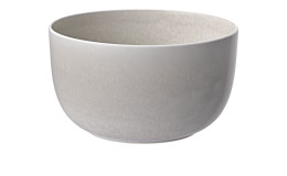 Servierschüssel Perlemor Sand 22 cm in beige