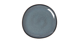 Servierplatte Lave 32 cm in grau