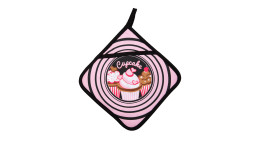 Topflappen Cupcake 20 x 20 cm 