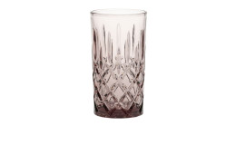 Trinkglas 320 ml in rosa.