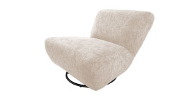 Dreh-Wipp-Sessel Cremallo in der Farbe beige