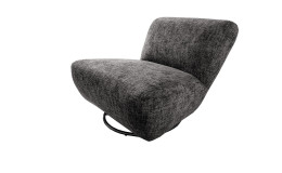 Dreh-Wipp-Sessel Calvi in der Farbe anthrazit