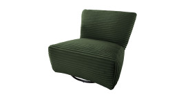 Dreh-Wipp-Sessel Calvi in der Farbe moosgrün