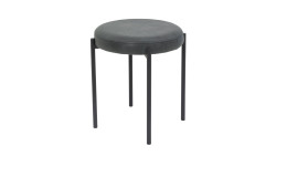 Hocker Sandra in der Farbe anthrazit