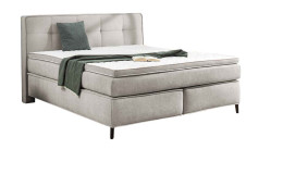 Boxspringbett Carola in der Farbe Greige