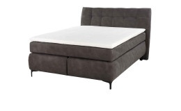 Boxspringbett Gilga in der Farbe Dunkelgrau