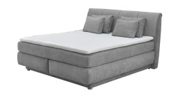 Boxspringbett Carla Mix in der Farbe Grau