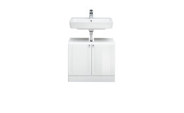 Waschbeckenunterschrank mit Waschbecken von vorne
