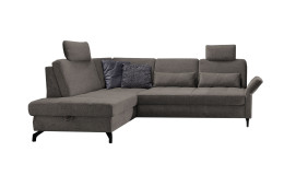 Komfort-Ecksofa Westminster, in der Farbausführung Stone