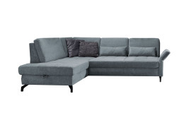 Basis-Ecksofa Westminister in der Farbe Blau