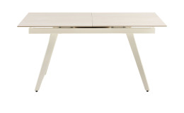 Ausziehtisch Svea in der Farbe beige