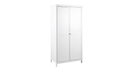 Kleiderschrank Cindy in der Farbe weiß