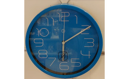Wanduhr "Salzburg" Blau
