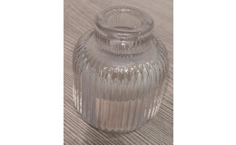 Teelichthalter / Kerzenständer aus Glas 