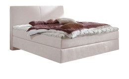 Boxspringbett vito Assetto in der Farbe Almond Milk