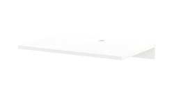 Schreibtischplatte vito Vary im Dekor Ice White supermatt
