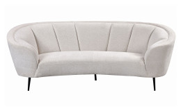 Sofa 3-sitzig Bologna in der Farbe creme