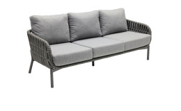 Gartensofa Camino von LC Garden in Grau-Anthrazit