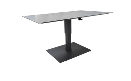 Gartentisch Bellinda von LC Garden, Platte aus Glaskeramik, Gestell Aluminium