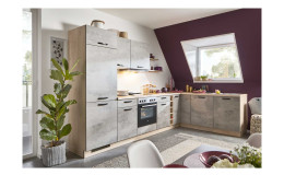 Express, Win / Base, Weiß Matt  / Beton Hell