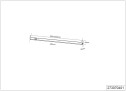 LED Unterbauleuchte "Ramon" ca 280 mm