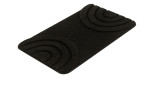 Badteppich Bow 60 x 100 cm in schwarz