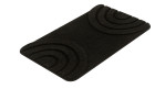 Badteppich Bow 70 x 120 cm in schwarz