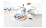 Dessertteller und das komplette Set der Reihe Unterwasserwelten. 