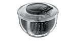 Salatschleuder Turbo in schwarz-transparent 5 ltr aus Kunststoff