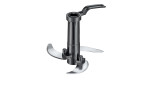 Multischneider Turbo in schwarz/weiß, Ansicht der Messer