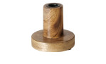Kerzenleuchter 9 cm in braun