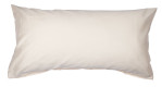 Mako-Satin Kissenbezug Colors, in der größe 40 x 80 cm, in der Farbausführung creme