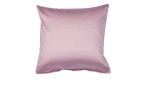 Mako-Satin Kissenbezug Colors, in der Größe 80 x 80 cm und in der Farbausführung rosa