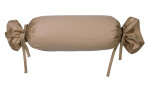 Mako-Satin Kissenbezug Colors, in der Größe 15 x 40 cm und in der Farbausführung beige