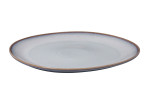 Servierplatte Lave 32 cm in braun