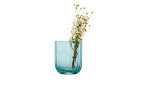 Vase Dialogue in petrol, Ansicht mit Deko