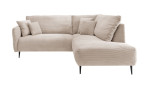 Wohnlandschaft Valence in der Farbe creme