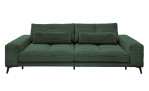Big Sofa Husum in Winter Moss, Cord-Optik, inklusive 2 Rückenkissen und 2 Nierenkissen